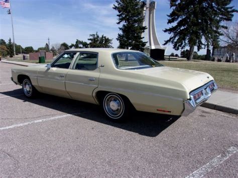 Unveiling the Timeless Elegance: 1972 Impala 4-Door