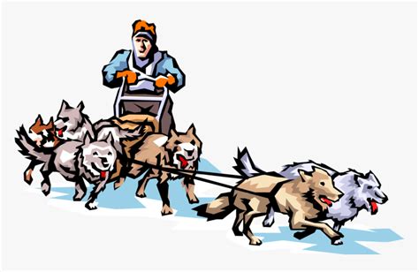 720 Dog Sled Clip Art Royalty Free - GoGraph