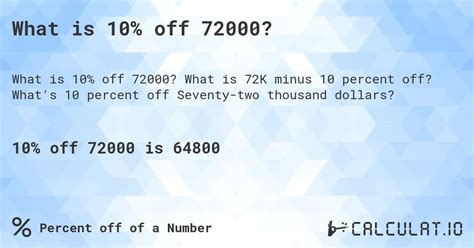 72000 3 Percent