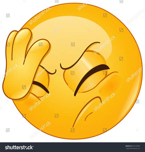 723 Face Palm Emoji Images, Stock Photos & Vectors - Shutterstock