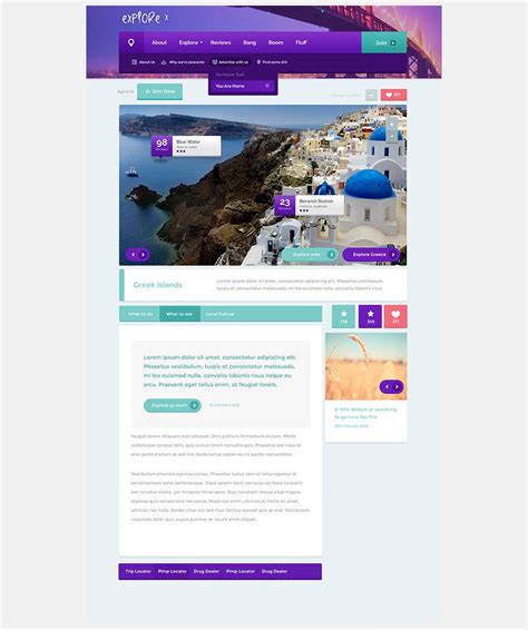 73+ Premium PSD Website Templates