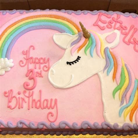 73+ Unicorn Sheet Cake Designs
