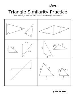 73 Practice Similar Triangles