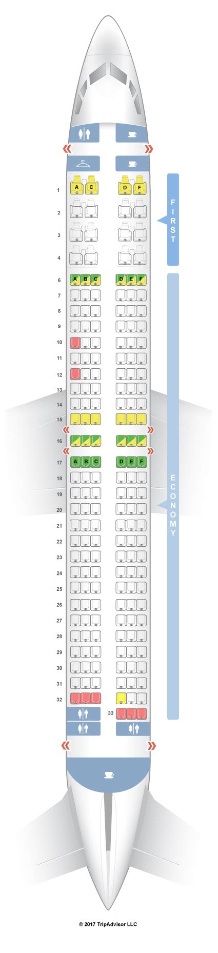 737 900 alaska seat map. 17. 18 standard seats. Economy. 31-32. 17. 171 standard seats. Boeing 737-900ER (73J) Layout 1. (Most Common) 