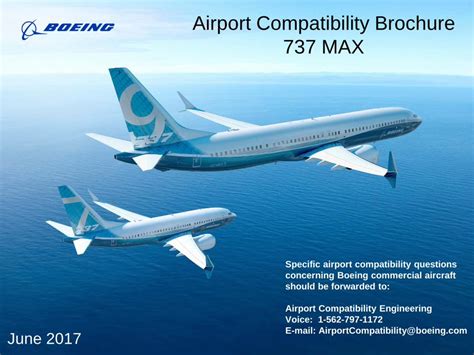 Read Online 737 Max Airport Compatibility Brochure Boeing 