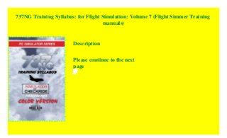 737ng training syllabus for flight simulation flight simmer training manuals. - Campus free college degrees thorsons guide to accredited college degrees through distance learning.