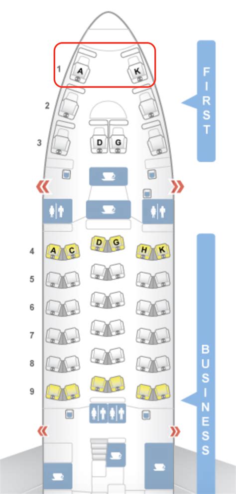 With state-of-the-art technology, fuel efficiency has been improved and noise level and carbon emissions have been significantly reduced. Its low carbon emission levels make Boeing 747 a sustainable next-generation aircraft. 747-8i (368 Seats) First Class. Prestige Class. Economy Class. Seat Map. First Floor. . 