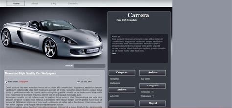 75+ Free Responsive Automobile HTML Template TalkElement