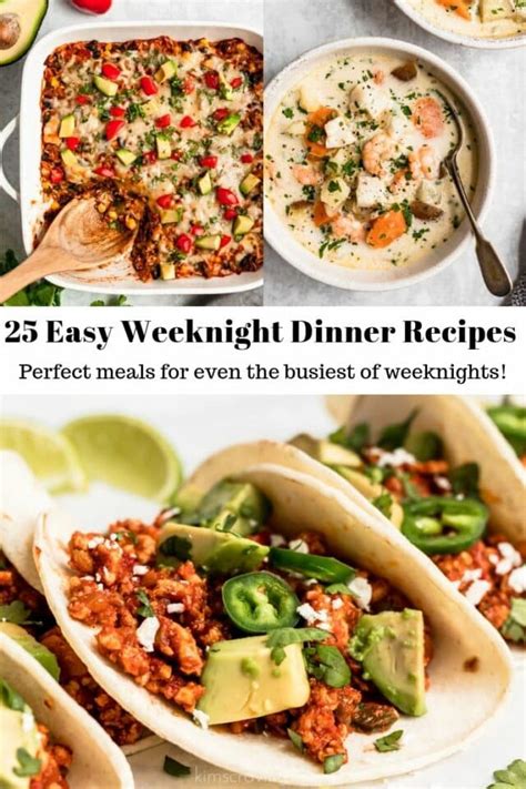 75 Easy Weeknight Dinners - Best Weeknight Dinner Recipes - Delish