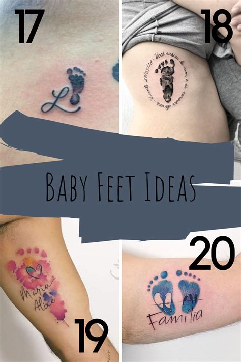 75 Most Popular Baby Footprint Tattoos, Symbols, and …