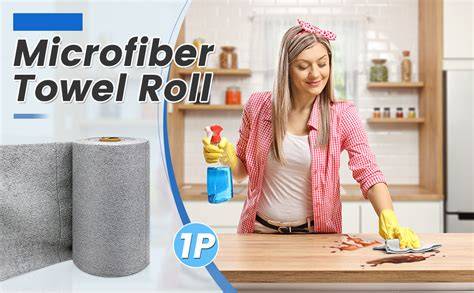 75 Pack Microfiber Cleaning Cloth Roll,Reusable Washable Ultra Tear ... - raincitystudios.com