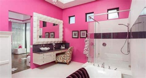 75 Pink Master Bathroom Ideas You