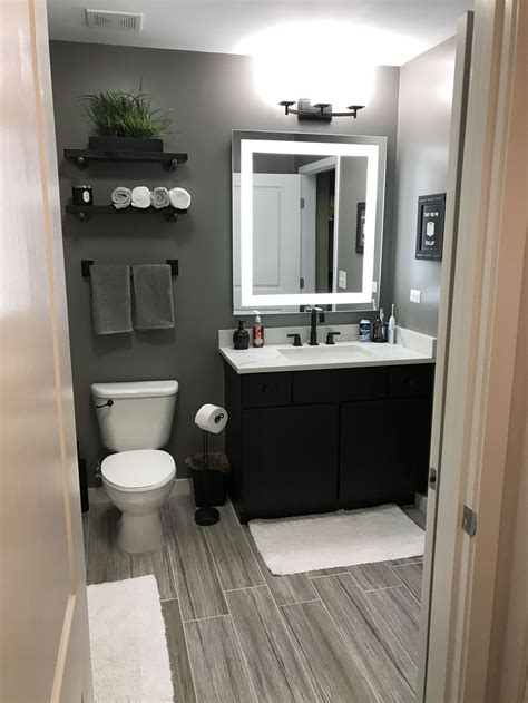 75 Small Gray Bathroom Ideas You