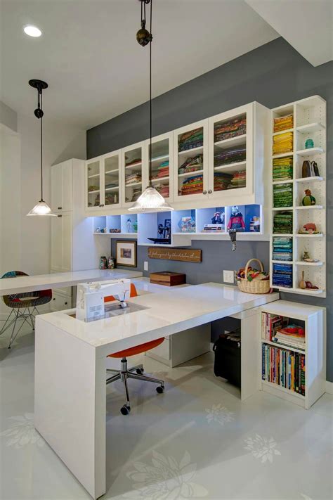 75 Beautiful Craft Room Ideas Amp Designs April Design Ideas For Craft Rooms - Design Ideas For Craft Rooms