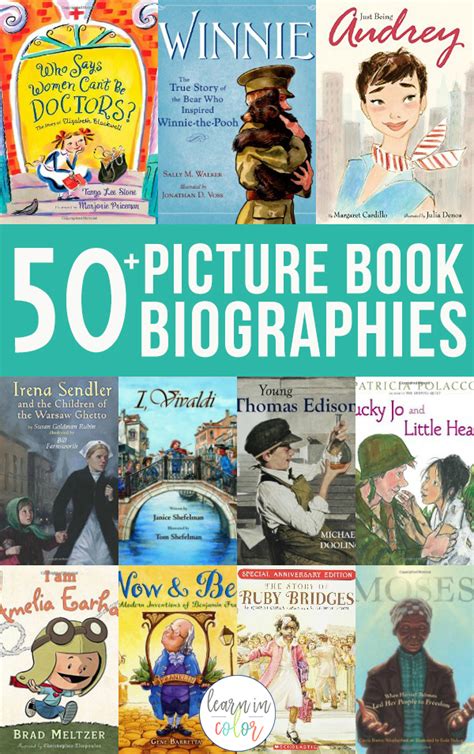 75 Best Picture Book Biographies For Kids 2024 Kindergarten Biography - Kindergarten Biography