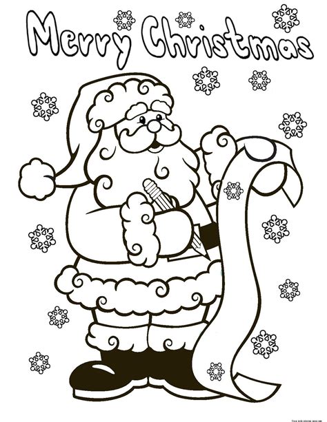 75 Free Printable Christmas Coloring Pages For Kids Christmas Coloring Sheets For Kindergarten - Christmas Coloring Sheets For Kindergarten