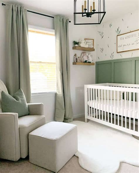 75 Green Baby Nursery Ideas Sage To Olive Green Colour Activity For Nursery - Green Colour Activity For Nursery