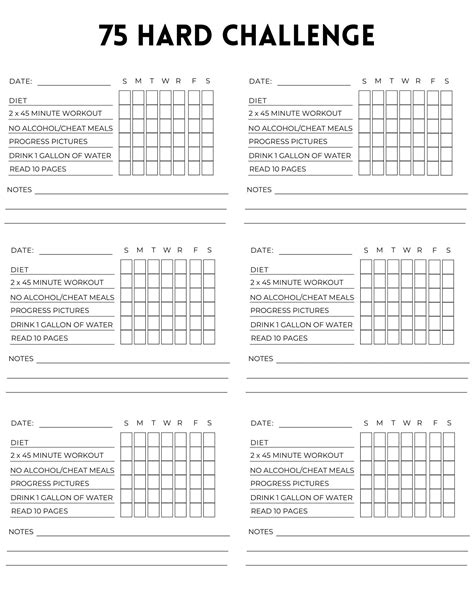 75 Hard Challenge Pdf