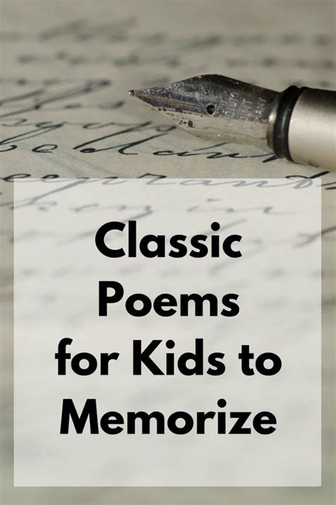75 Poems To Memorize For All Ages Including 6th Grade Poems To Memorize - 6th Grade Poems To Memorize