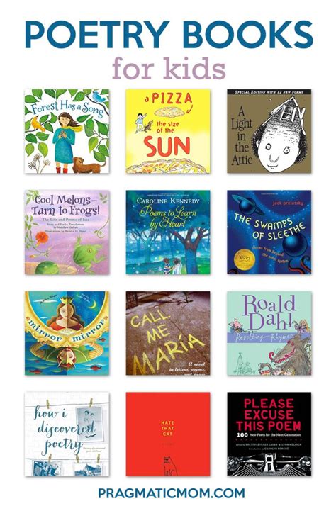 75 Poetry Books For Kids Novels In Verse Poetry Books For 1st Grade - Poetry Books For 1st Grade