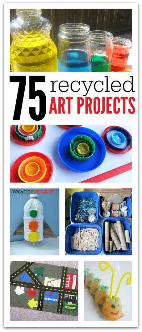 75 Recycled Art Projects For Kids No Time Recycled Craft Ideas For Kindergarten - Recycled Craft Ideas For Kindergarten