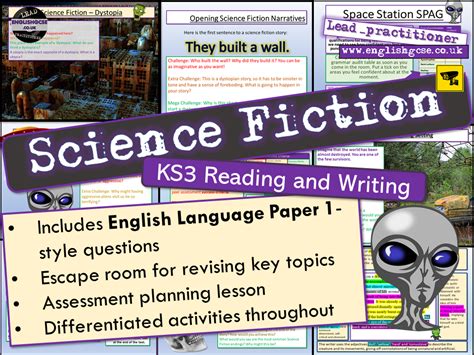 75 Top Sci Fi Teaching Resources Curated For Science Fiction Activities - Science Fiction Activities