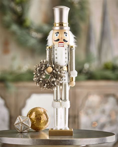 Add a touch of Christmas cheer to your holiday decorations with this large 75" red plastic Nutcracker from Holiday Time. Perfect for collectors and nutcracker enthusiasts, this decorative piece features a soldier shape with a Nutcracker character, making it an ideal addition to any Christmas-themed display. The Nutcracker comes …