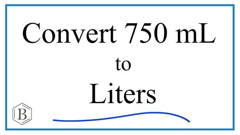 750 ml to l. Things To Know About 750 ml to l. 