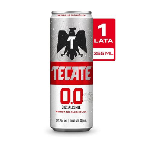 7503032272436 - cerveza tecate roja 0.0 lata