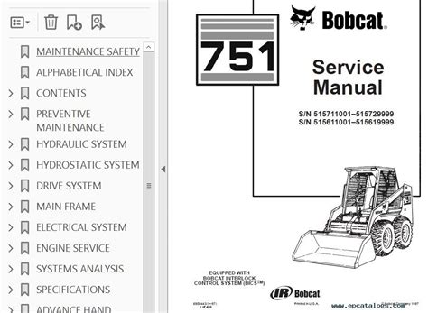 Download 751 Bobcat Manual 