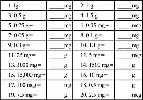 1 mg = 1000 mcg, 1000 micrograms is equal to 1 milligram. How to convert Mg to Mcg? Simply multiply MG by 1000, e.g., 5 mg = 5 * 1000 = 5000 mcg.. 