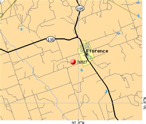 76527 ZIP Code - Florence TX Map, Data, Demographics and More