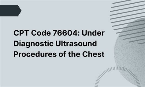 76604 cpt code rvu.  Any subsequent changes which may occur in coding, coverage and payment ...