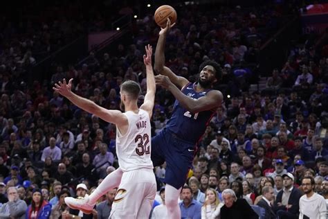 76ers’ Joel Embiid out versus Timberwolves with hip soreness