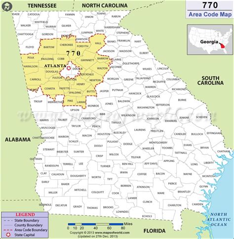 The entire metro Atlanta region with area codes 404, 770, 6