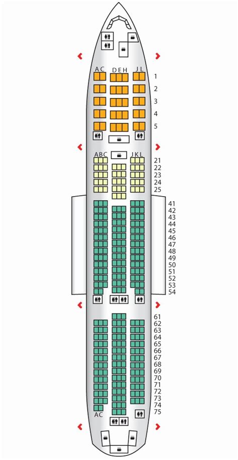 Economy. Standard seat. 31 -32. 16.2 -17.1. 21-44. 188. Find the best seat wiht our American Airlines Boeing 777-300ER (77W) seating chart. Use this seat map to get the most comfortable seats, legroom and recline before booking.. 