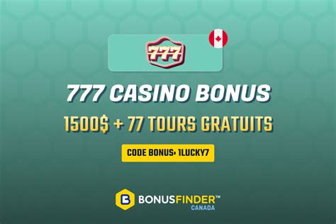 777 casino codes bonus sans dépôt
