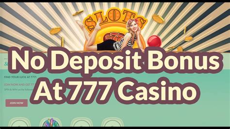 777 casino no deposit jlct