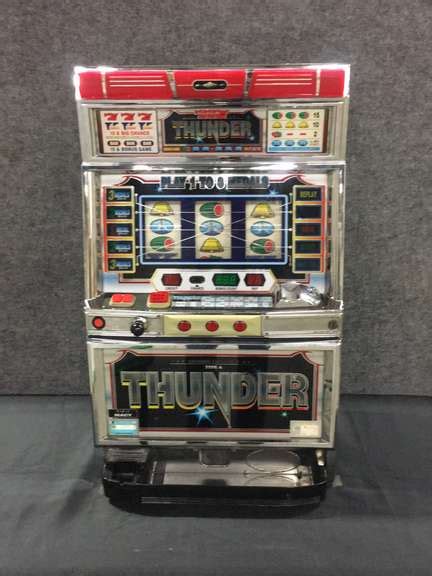777 thunder slot machine for sale srel france