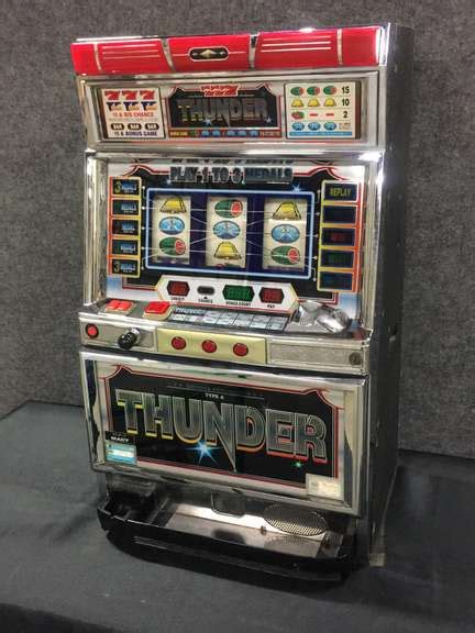 777 thunder slot machine for sale wggq france