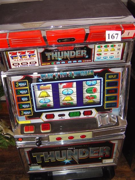 777 thunder slot machine troubleshooting/