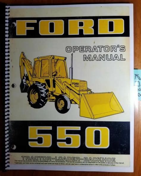78 ford 550 backhoe operator manual. - Manual hobart battery mate charger forklift.