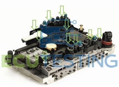 7G-Tronic transmission - TCM conductor plate failure