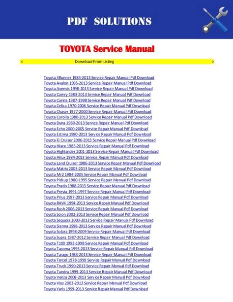 Download 7Afe Toyota Repair Manual Pdf 
