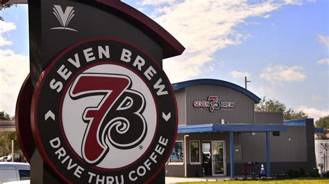 7brews - Finally stopped by after passing this place several times on my way to Mayo. I had to try this strange drive-thru coffee spot. The menu can be pulled up by QR code and some of the staff were outside taking orders on mobile pads. 