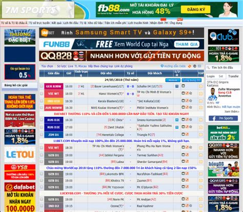 7MCN SPORT - Live Scores - All Today Sports Live Scores and Results