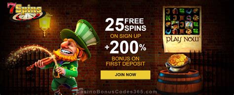 7spins casino signup bonus