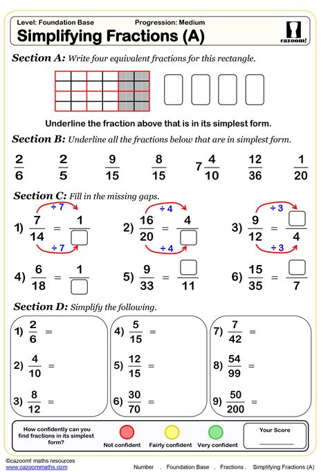 7th Fractions   Solving Simple 7th Grade Fractions And Practice Problems - 7th Fractions
