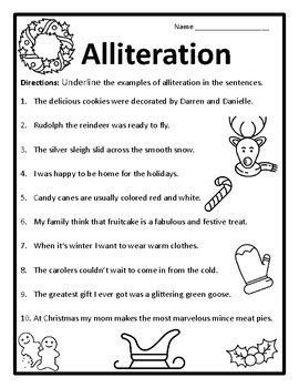 7th Grade Alliteration Worksheets Learny Kids Alliteration Worksheet 7th Grade - Alliteration Worksheet 7th Grade