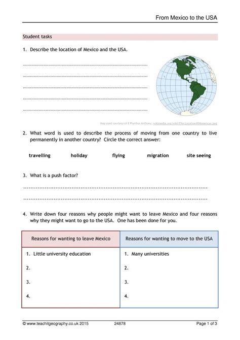 7th Grade Geography Worksheets Edform 7th Grade Geography Worksheet - 7th Grade Geography Worksheet